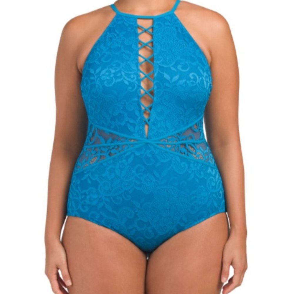 Plus Size Shalimar One-piece Swimsuit